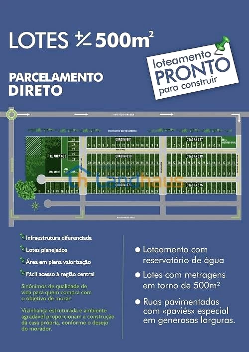 Terreno à venda em Centro, Ivoti